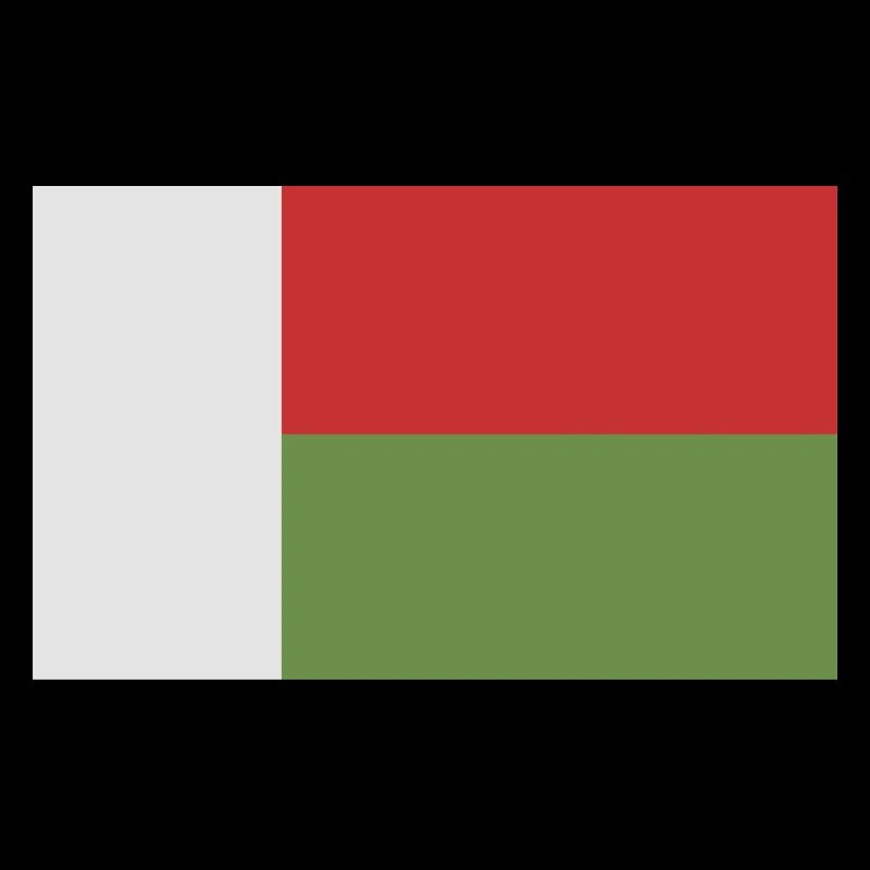 Madagaskar-Flagge