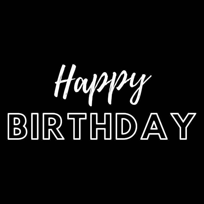 Happy Birthday