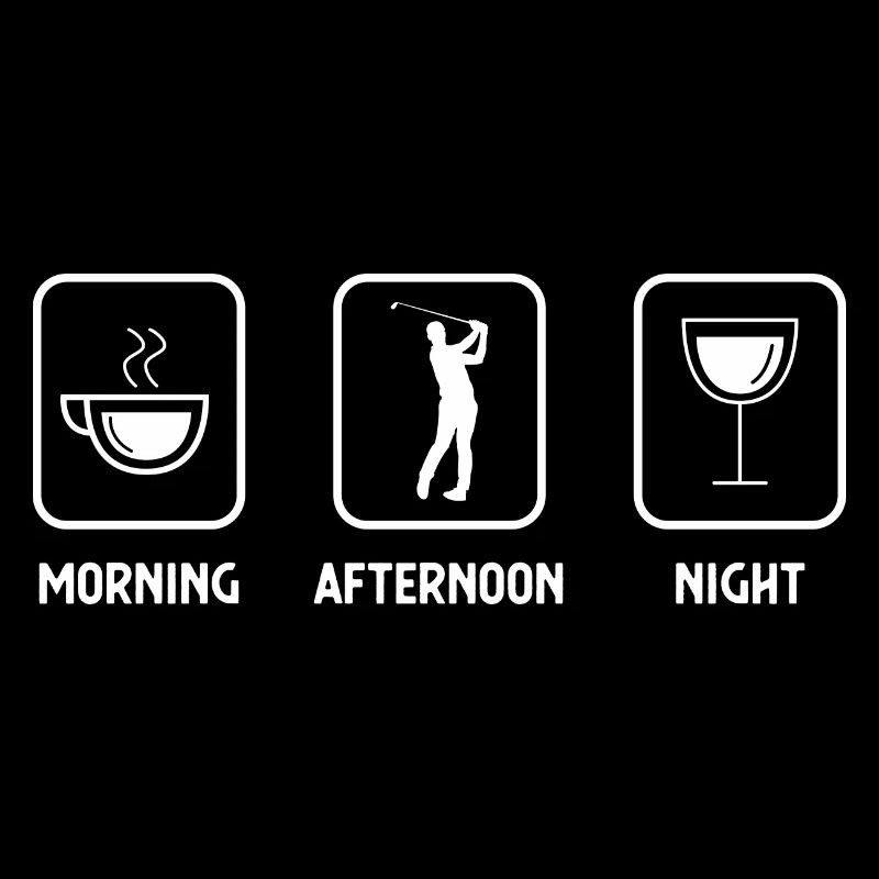 Morgens, Nachmittags, Nachts und Golf -