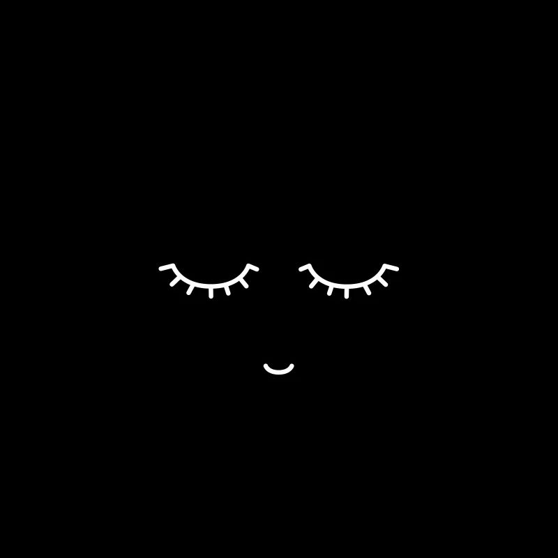 Cloud visage endormi