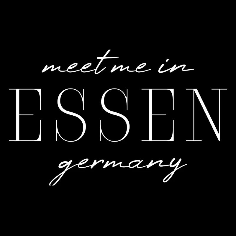 Essen, Germany Elegance Style Design T-Shirt