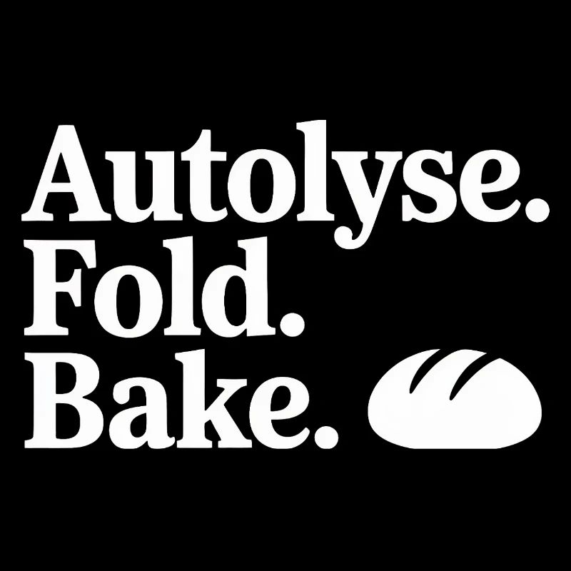 Bread Art Autolyse Fold Bake