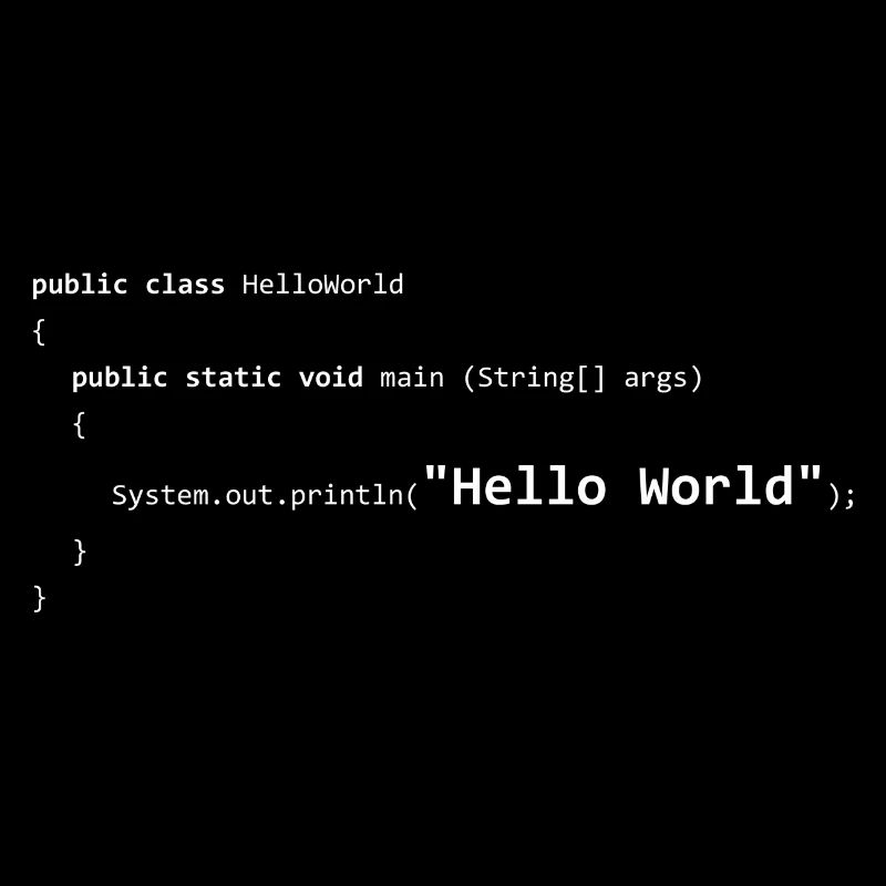 JAVA Hello Monde