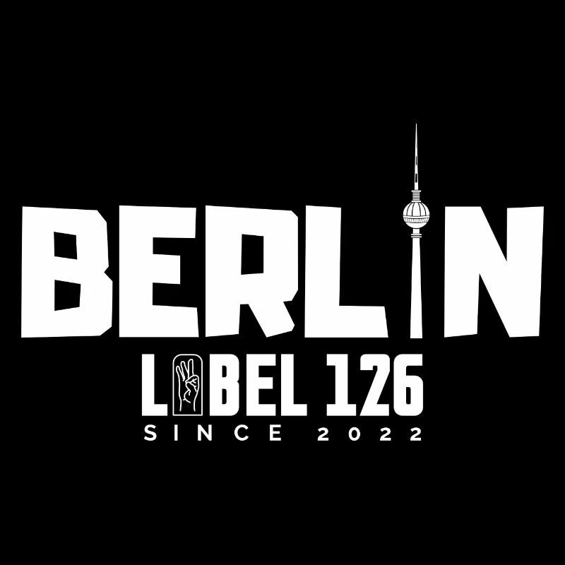 BERLIN with TV Tower Label 126