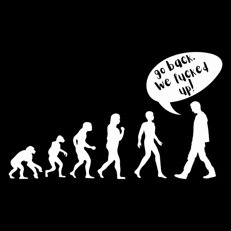 Évolution : Revenez en arrière. On a baisé *p !