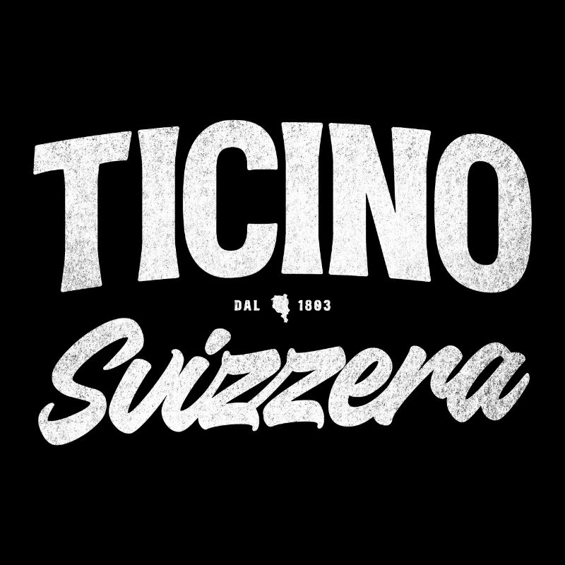 Ticino Schweiz Script Logo