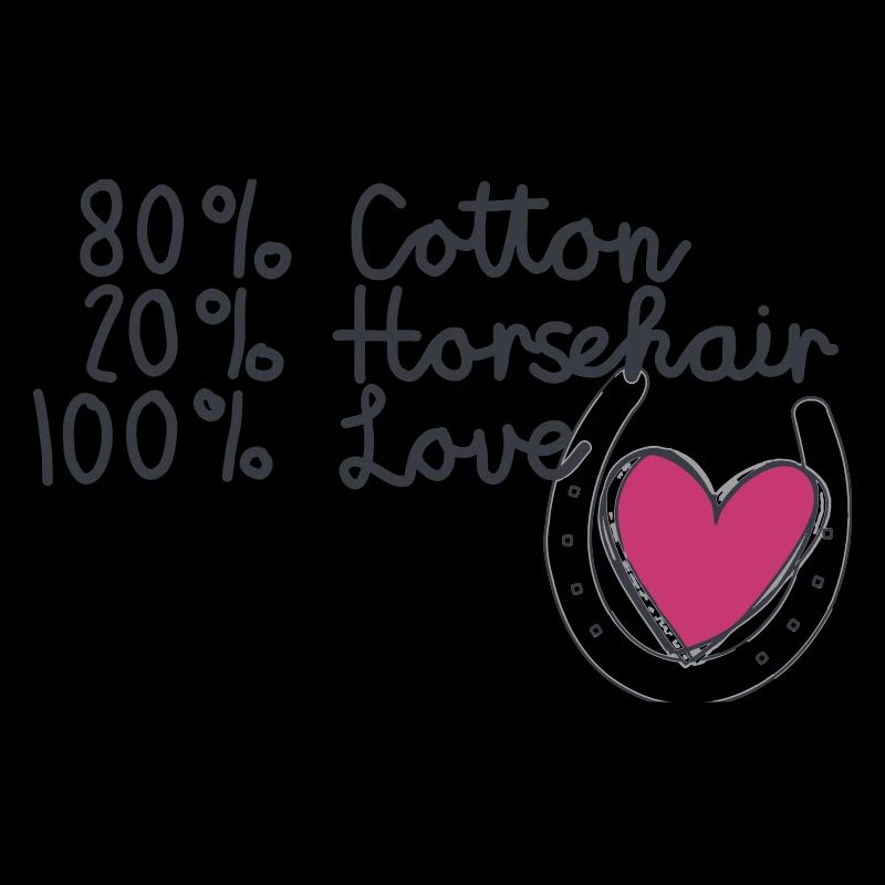 20 pour cent de crin de cheval, 100 pour cent d’amour