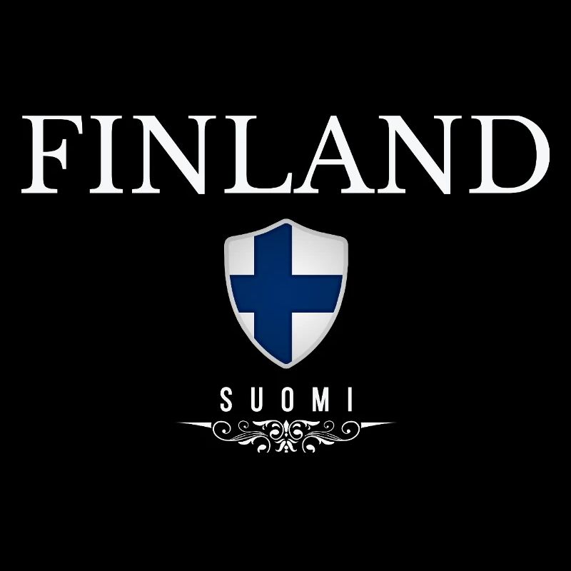 Finnish pride, minimalist sleek design