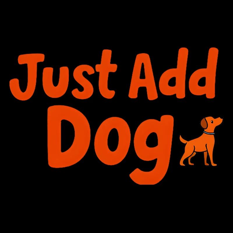 Ajoutez simplement l’impression de chien