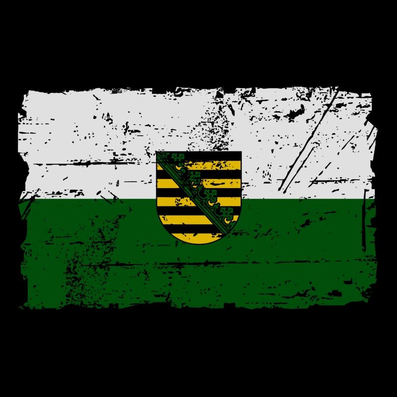 Drapeau de la Saxe - drapeau
