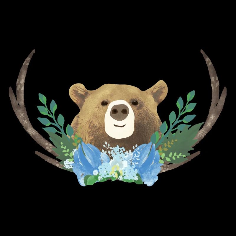 Antler Bear - Bär mit Geweih