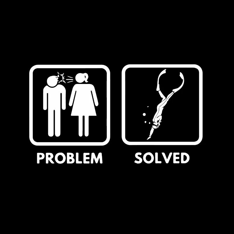 Problem? Go Freediving!