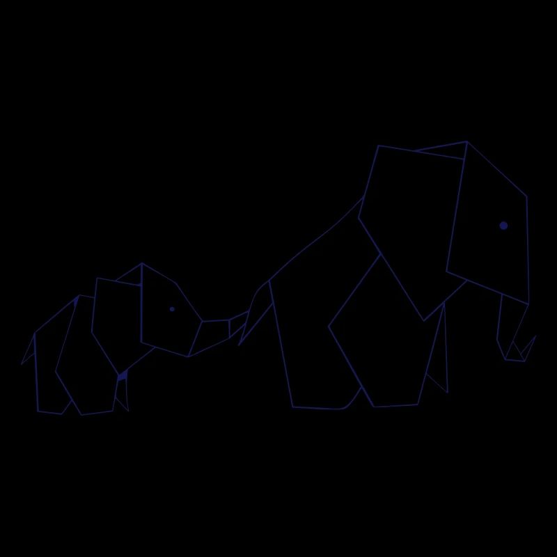 Éléphant - design mignon