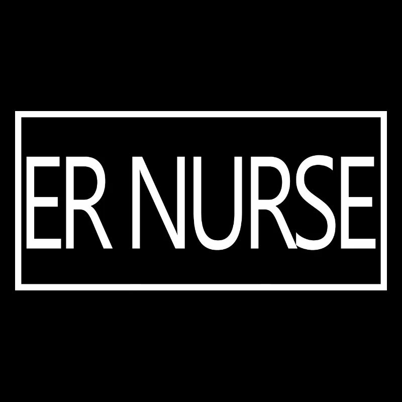 ER Nurse Proud Graduated Nursing Student