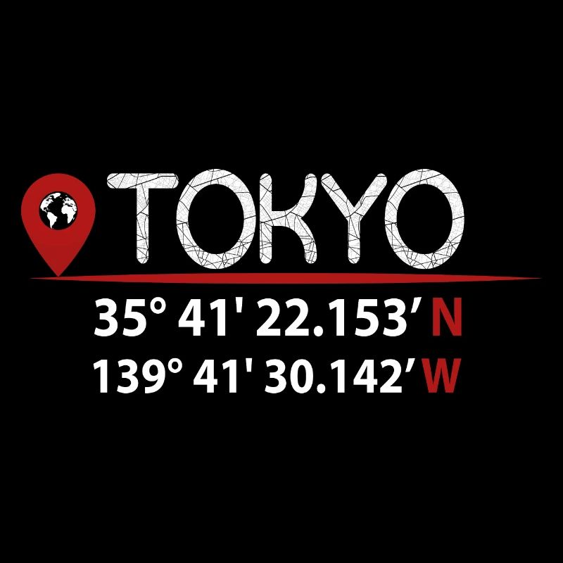 Coordonnées GPS de TOKYO