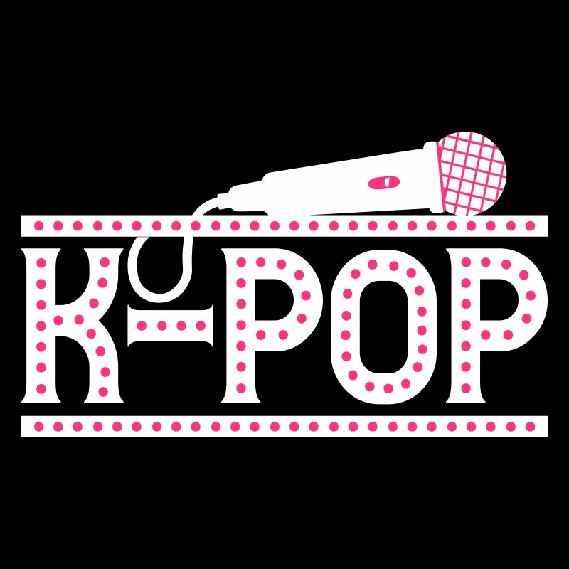 K-POP. K-Pop Mikrofon | Farben änderbar