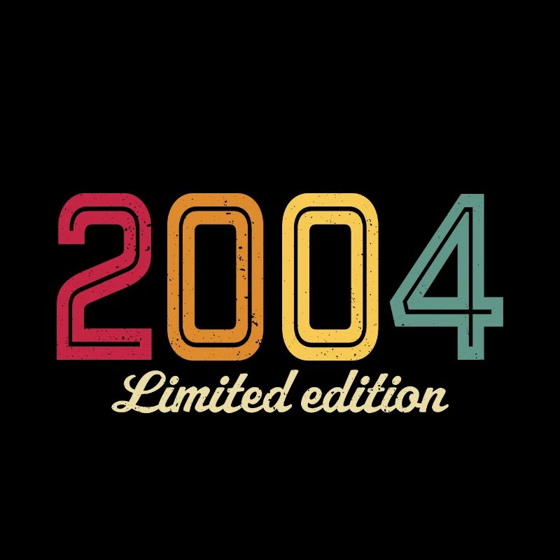 édition limitée 2004 rétro 2004