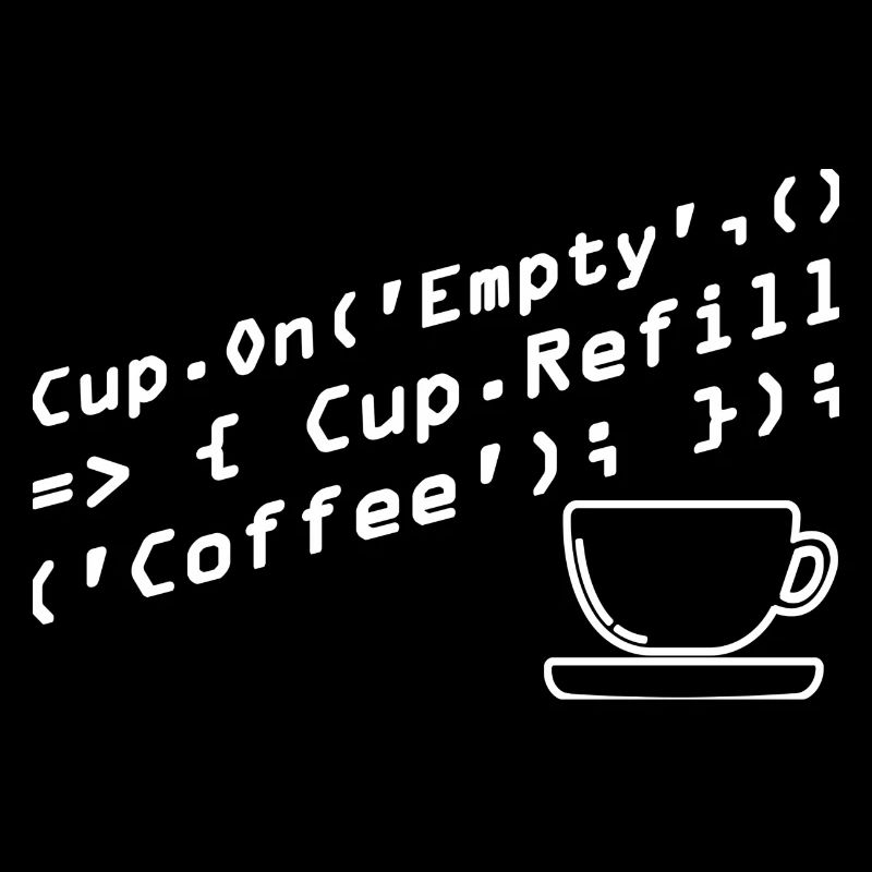 Programmers generate code from coffee