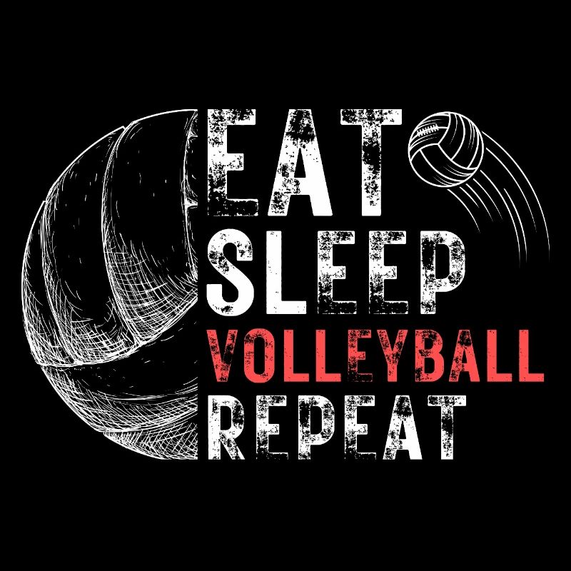 Eat Sleep Volleyball Repeat