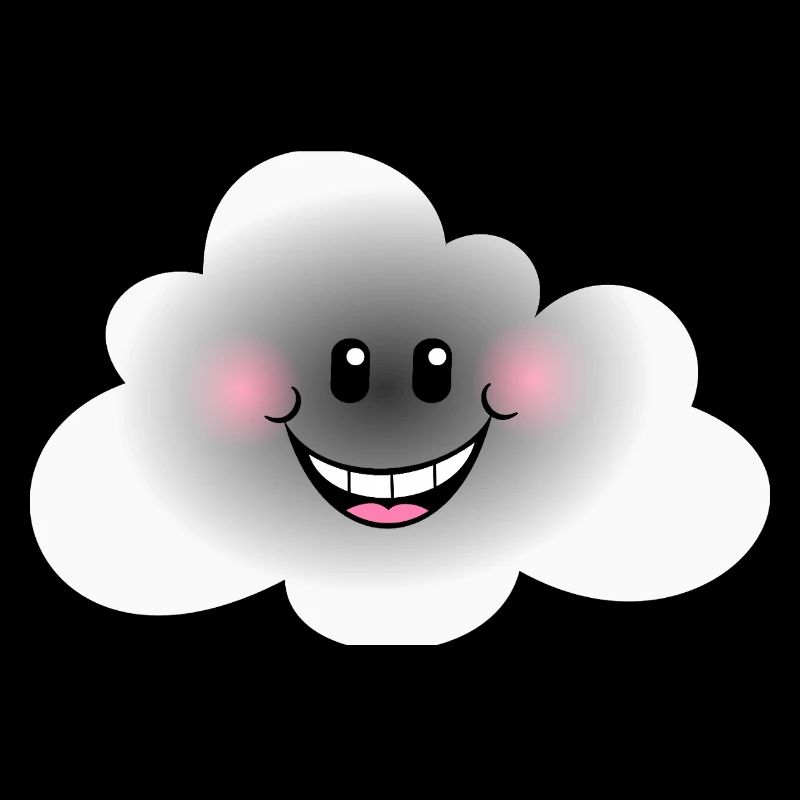 Glückliche Wolke