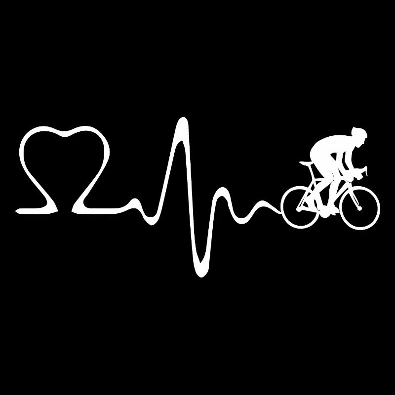 Die Herzfrequenz von Strassenfahrrädern