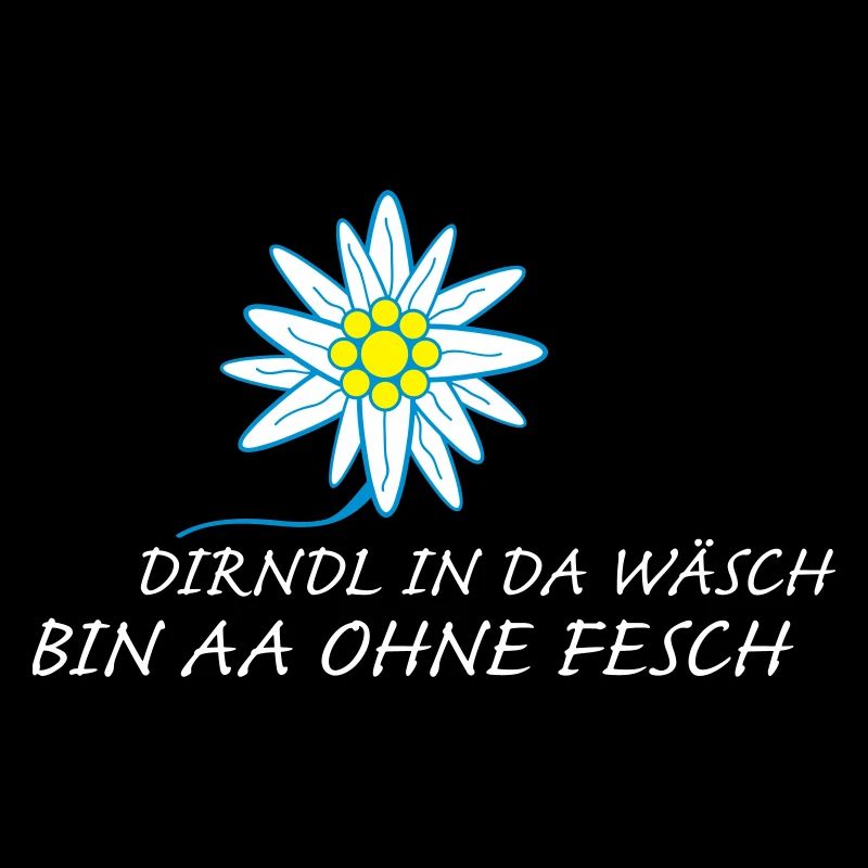 Dirndl mit Edelweiss