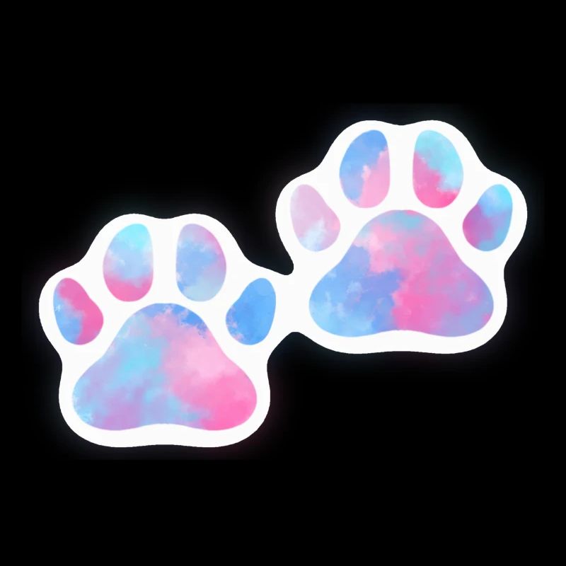 Dog Paws Galaxy