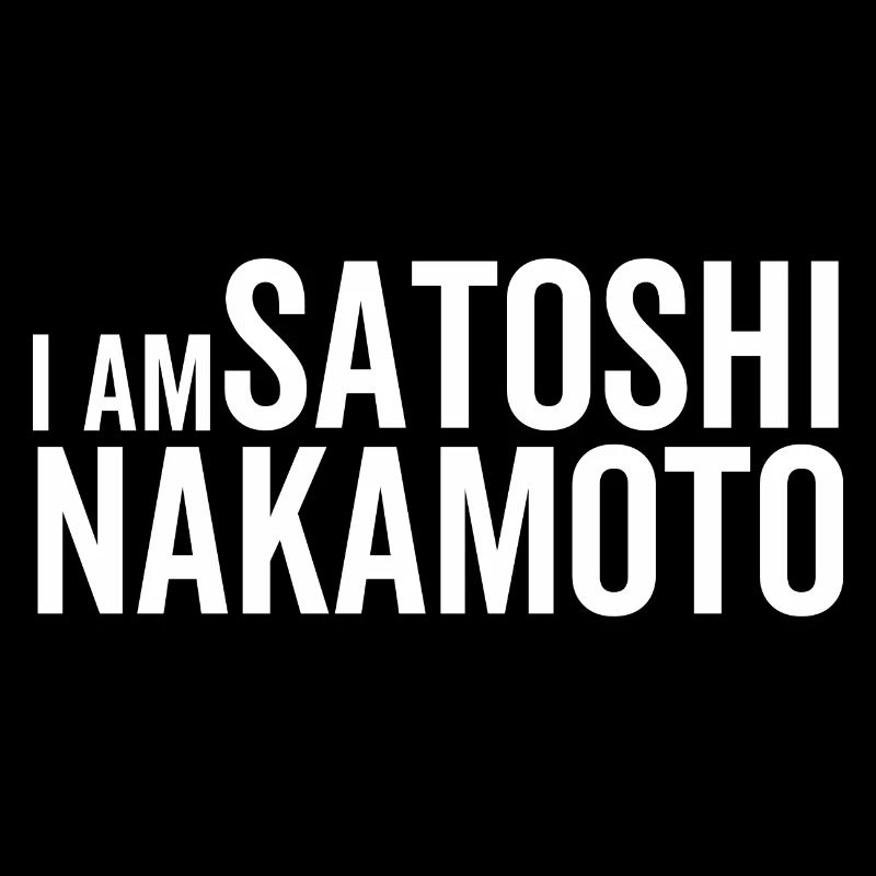Ich bin Satoshi Nakamoto