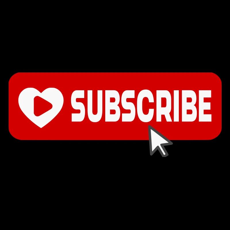 Fabulous YouTube Channel Subscribe Button Icon