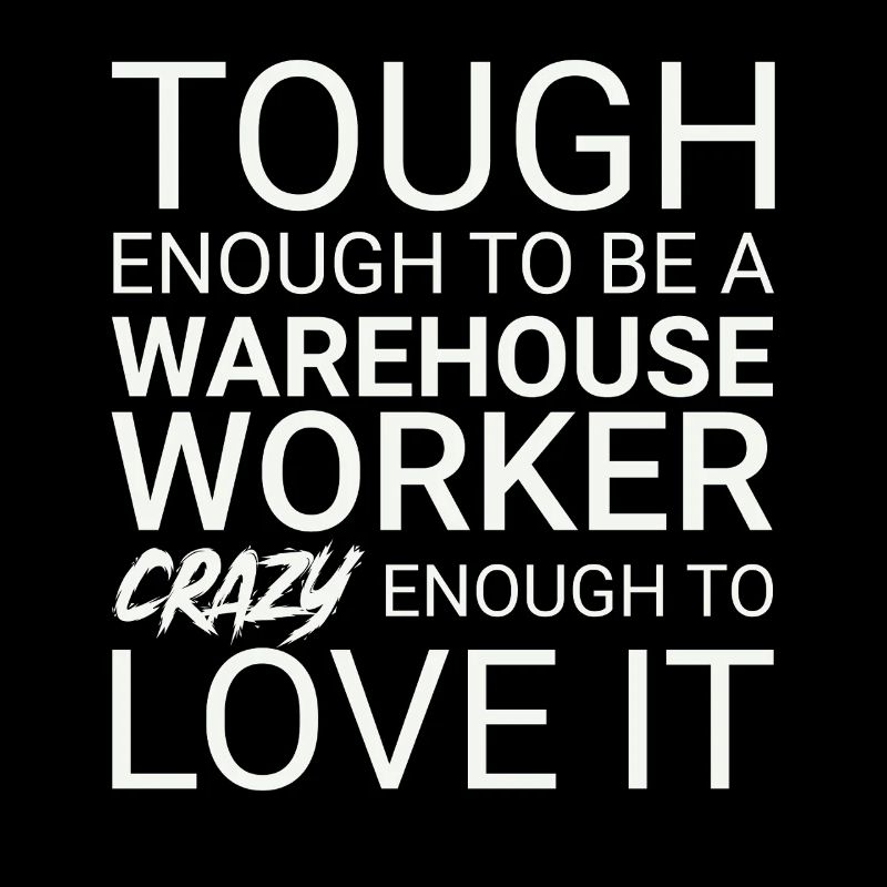 Warehouse Worker Crazy