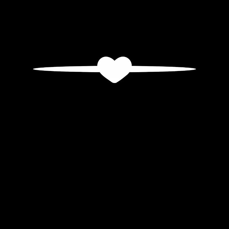 Line Heart Ornament