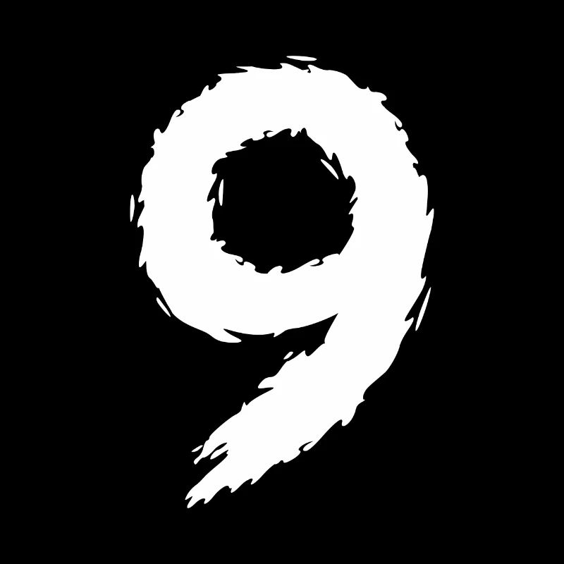 Zahl 9