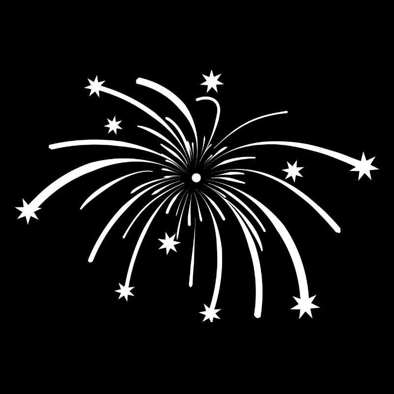 Feuerwerk Effekt Silvester