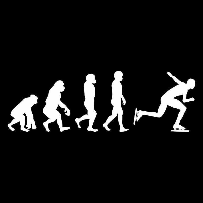 Eisschnelllauf Eisschnelllauf Skater Skate Evolution
