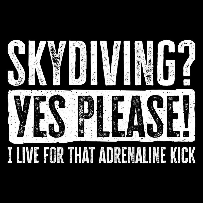 Sky Dive Fever Design. Perfect Adrenaline Gift