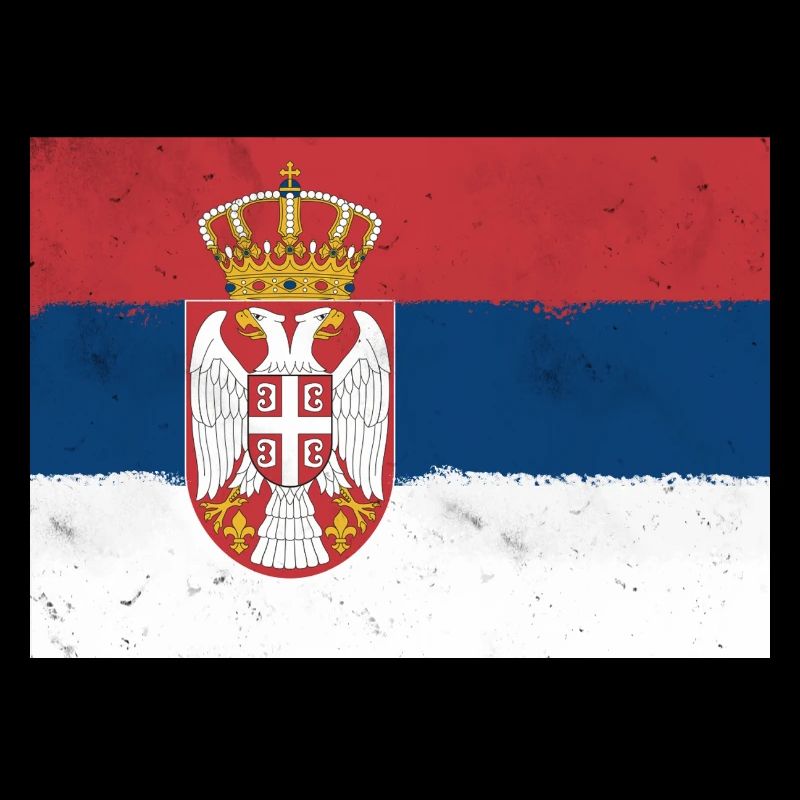 Drapeau de la Serbie