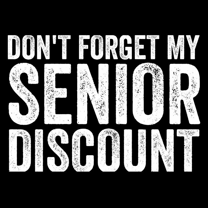 N’oubliez pas ma réduction senior Older S