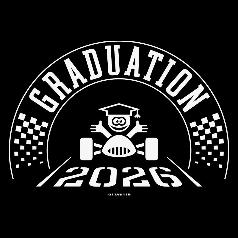 Remise des diplômes 2026 - L’école est terminée - Ligne d’arrivée - W