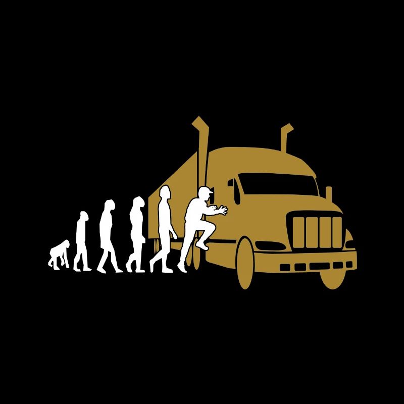 Truck Driver Evolution Trucker