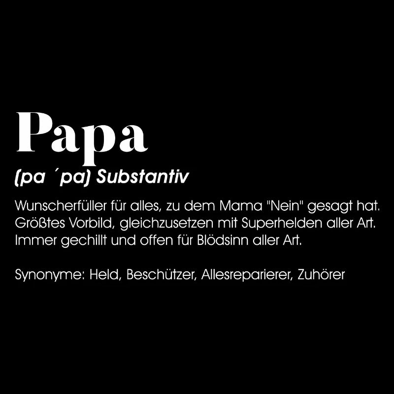 Papa Substantiv Vatertag 2022