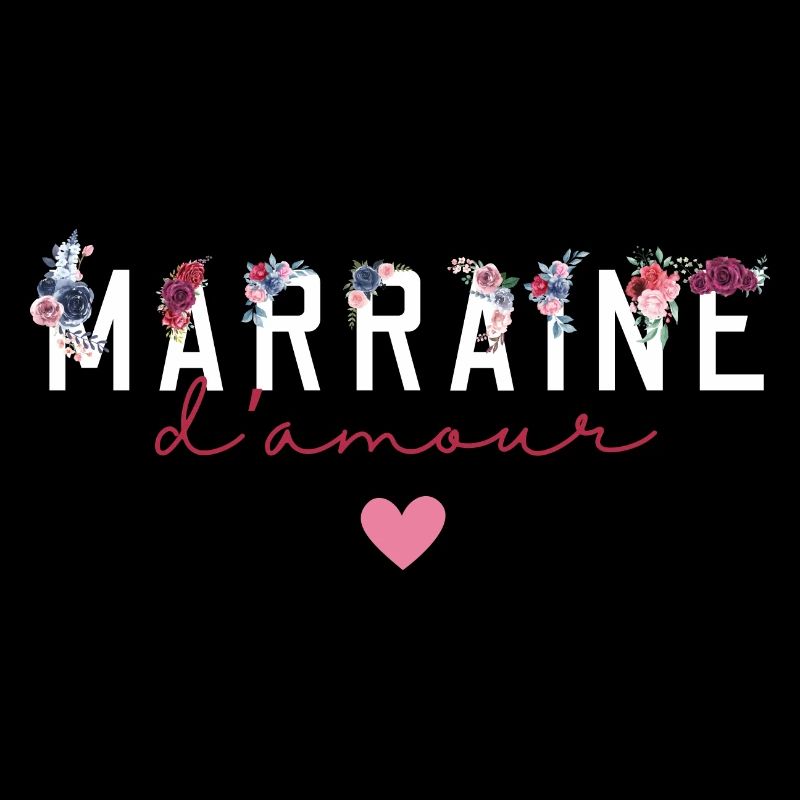Marraine d’amour fleurs- idée cadeau marraine
