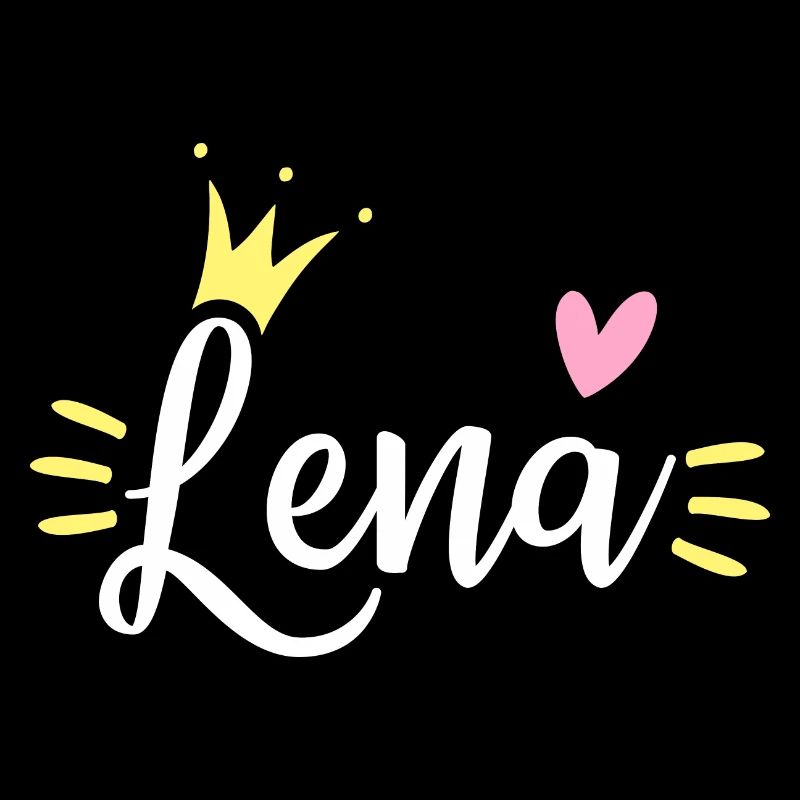 Lena Name Crown