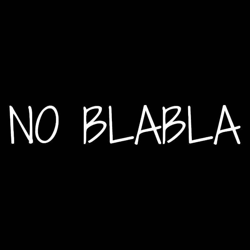 No blabla - funny