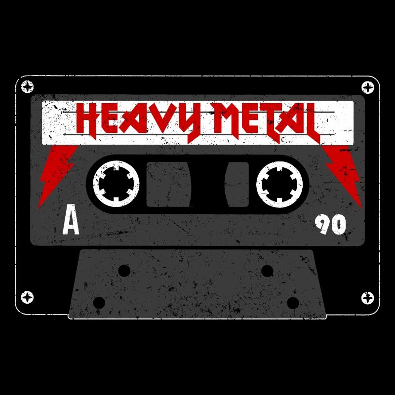 Cassette métal lourd - old school