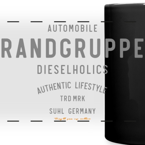 Automobile Randgruppe I Dieselholics - Panoramatasse farbig