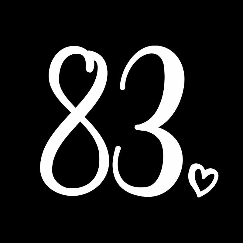 Mignon numéro 83, 83 ans, cadeau de 83e anniversaire