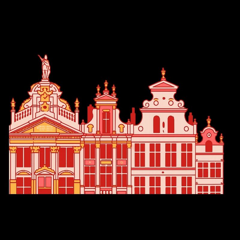Façade historique de style baroque