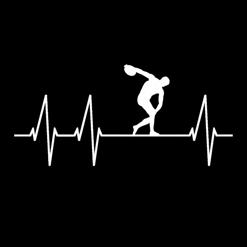 Diskuswerfen Herzschlag Diskus