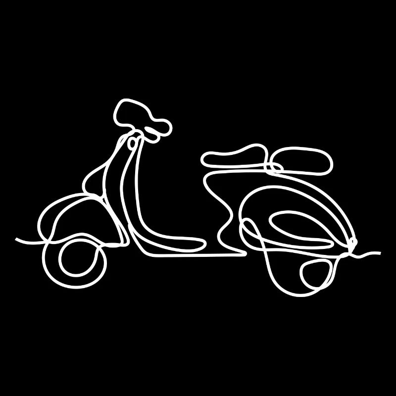 Biker Gift Motorcycle Line ART Gift