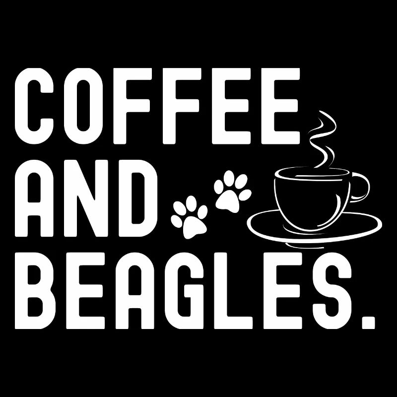 Beagle Kaffee Hund Cafe